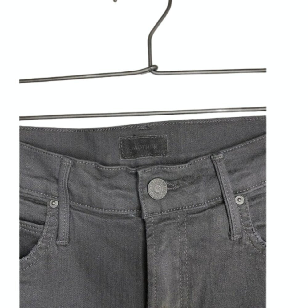 Mother Rascal Knicker Fray High Waisted Capri Jean Sz 31 - Picture 9 of 9